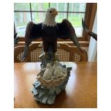 Crystal Cathedral Ministries Eagles Club Figurine Lot of 5 Bald Eagles