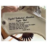 Crystal Cathedral Ministries Eagles Club Figurine Lot of 5 Bald Eagles