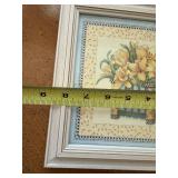 Vintage Framed Wall Decor Lot 8 Pc Mirrors Floral Prints Oval Shadowbox
