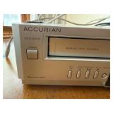 Accurian DVD VCR Combo Recorder VHS Hi-Fi DVD-RW/R Silver See Photos