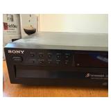 Sony CDP-CE375 5 Disc CD Changer Carousel Player Black See Photos