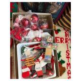 Large Mixed Christmas Decor Gift Wrap Ornament Lot -Clocks -Disney Holiday