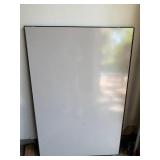Large Framed Whiteboard Dry Erase Board Black Frame Good Condition