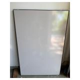 Large Framed Whiteboard Dry Erase Board Black Frame Good Condition