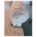 Floral Loveseat Sofa With Cushions