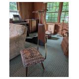 Folding Tray Chair With Upholstered Seat