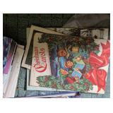 Mixed Lot of Vinyl Records, Songbooks & Record Cabinet