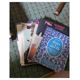 Mixed Lot of Vinyl Records, Songbooks & Record Cabinet