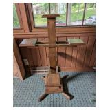 Wood Plant Stand Display Shelf