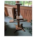 Wood Plant Stand Display Shelf
