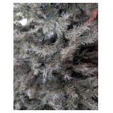 Pre-Lit Artificial Christmas Tree With Tree Removal Bag