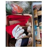 Mixed Lot: Red Heart Yarn, Dritz Tracing Paper & Takumi Knitting Needles