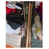 Mixed Lot: Red Heart Yarn, Dritz Tracing Paper & Takumi Knitting Needles
