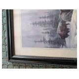 Framed Wildlife & Seascape Prints (Lot of 2)