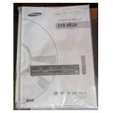 Samsung DVD-V3500 DVD/VHS Dual Deck Recorder With Remote & Manual