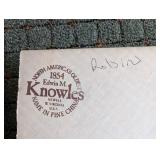 Knowles Kevin Daniel Bird Plates (Lot of 6)