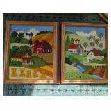 PartyLite Cascade Candle Holder & Framed Wall Decor Mixed Lot