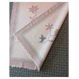 Floral Pattern Woven Area Rug