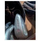 Club King by Bag Boy Golf Bag With Mixed Clubs