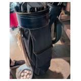 Club King by Bag Boy Golf Bag With Mixed Clubs