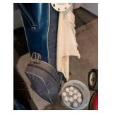 Club King by Bag Boy Golf Bag With Mixed Clubs
