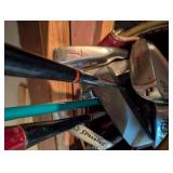 Dr Pepper Golf Bag With Assorted Clubs