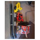 Black & Decker 18V Cordless Hard Surface Sweeper & Leaf Blower (Lot of 2)
