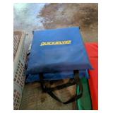 Personal flotation devices and throwable rescue lines