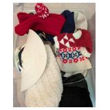 Mixed Lot: Shoes, Boots, Gloves & Knit Accessories