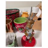 Mixed Lot: BMG XL600 Force Elite Shoe Polisher, Birdhouse & Holiday Decor