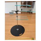 AirDesk Glass Standing Desk Workstation