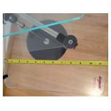 AirDesk Glass Standing Desk Workstation