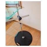 AirDesk Glass Standing Desk Workstation