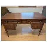 Wooden Desk With Drawers