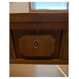 Wooden Desk With Drawers