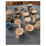 Mixed Lot of 16 Decorative Coffee Mugs