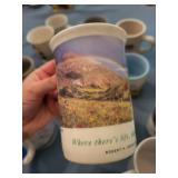 Mixed Lot of 16 Decorative Coffee Mugs