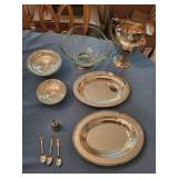 Reed & Barton 3930 Silverplate Serving Pieces Mixed Lot