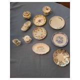 Mixed Porcelain Decorative Dishes & Vanity Pieces
