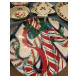 Holiday Serving Pieces Mixed Lot