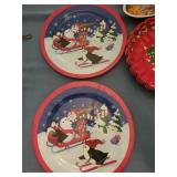 Holiday Serving Pieces Mixed Lot