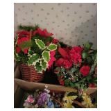 Artificial Floral Arrangements Mixed Lot