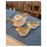 Mixed Brass, China & Silverplate Tableware Lot