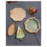 Holt Howard, Metlox & Relpo Ceramic Decorative Dishes Mixed Lot