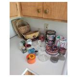 Mixed Home Decor Candle, Tin & Basket Mixed Lot
