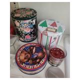 Mixed Home Decor Candle, Tin & Basket Mixed Lot