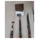 Stainless Steel Serving Utensils Set of 3
