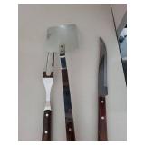 Stainless Steel Serving Utensils Set of 3