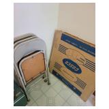 Cosco Folding Table & Chairs Mixed Lot