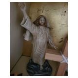 Mixed Lot: Nativity, Jesus, Shepherd & Trinket Boxes